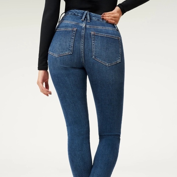 GOOD LEGS CROP RAW HEM JEAN SIZE 18 - Picture 4 of 8